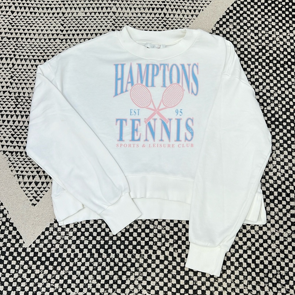 Women’s XS Hamptons tennis sweatshirt